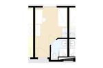 Etagenwohnung Kiel Wik - 1 Zimmer, 18 m&sup2;, 350&euro; | Angebot:16657114
