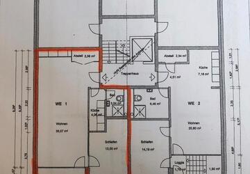 Wohnung Kiel - 2 Zimmer, 64 m&sup2;, 1.020&euro; | Angebot:27633171