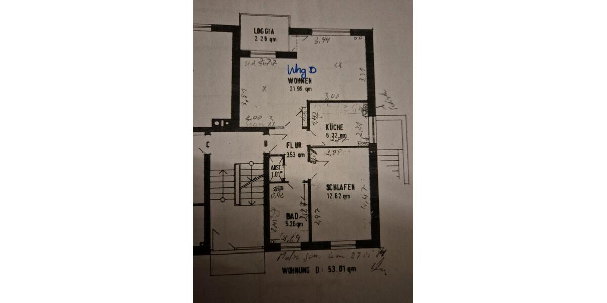 Etagenwohnung Bordesholm - 2 Zimmer, 53 m&sup2;, 840&euro; | Angebot:27632166