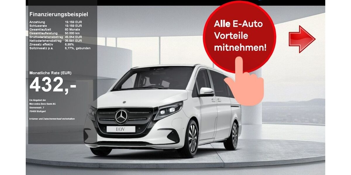 Mercedes-Benz EQV 12.615 km 53.550 &euro; Kiel 24109