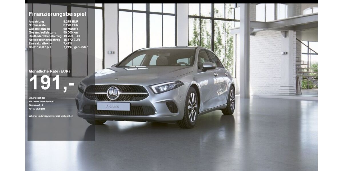 Mercedes-Benz A 180 41.653 km 22.918 &euro; Kiel 24109
